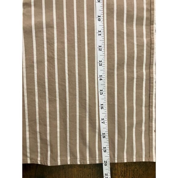NWT Everlane the woven striped button down cropped pajama top - Picture 8 of 8